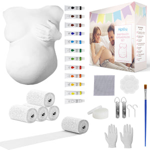 Babybauch Gipsabdruckset für Schwangere